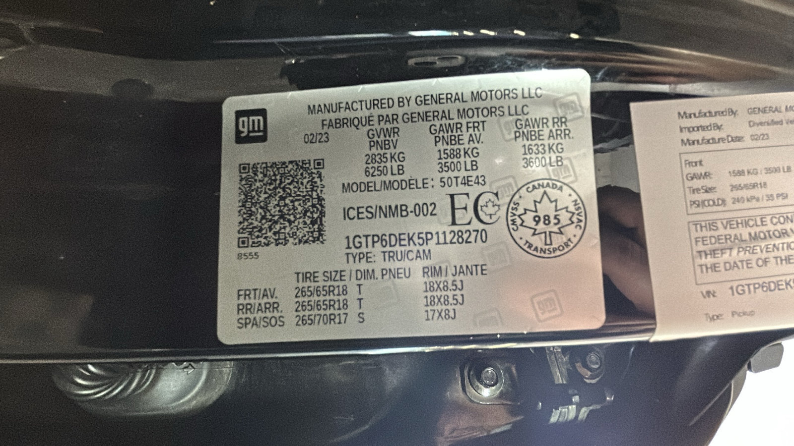 Used 2023 GMC Canyon AT4 AWD/4WD image 11
