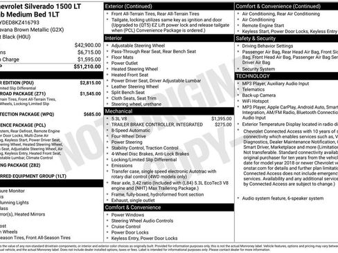 Used 2019 Chevrolet Silverado 1500 LT w/ All-Star Edition AWD/4WD image 26