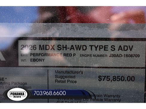 New 2026 Acura MDX Type S AWD/4WD image 40