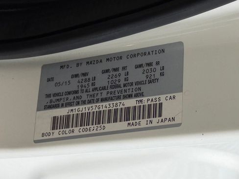 Used 2016 MAZDA MAZDA6 Touring image 17