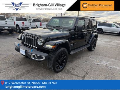 Certified 2022 Jeep Wrangler Unlimited Sahara 4xe w/ Cold Weather Group