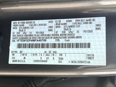 Used 2021 Ford F150 XL w/ STX Appearance Package image 35