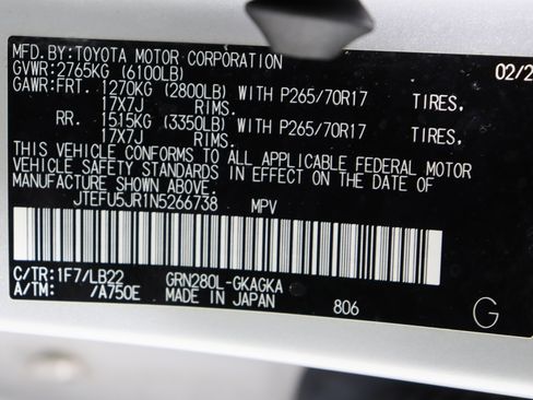 Used 2022 Toyota 4Runner SR5 Premium image 43