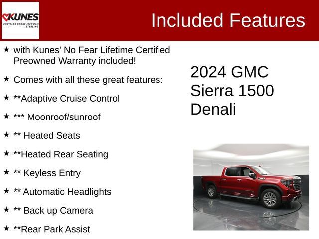 Used 2024 GMC Sierra 1500 Denali w/ Technology Package AWD/4WD image 2