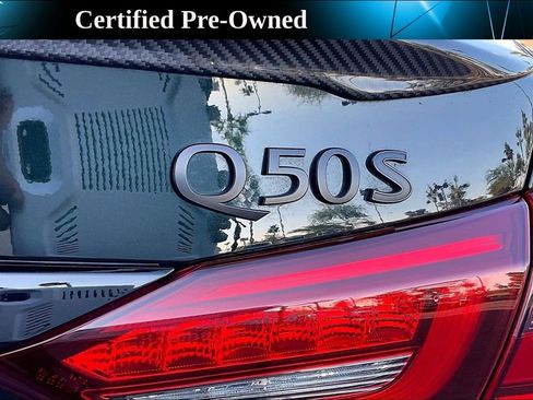Used 2023 INFINITI Q50 Red Sport 400 w/ Black Opal Edition image 8