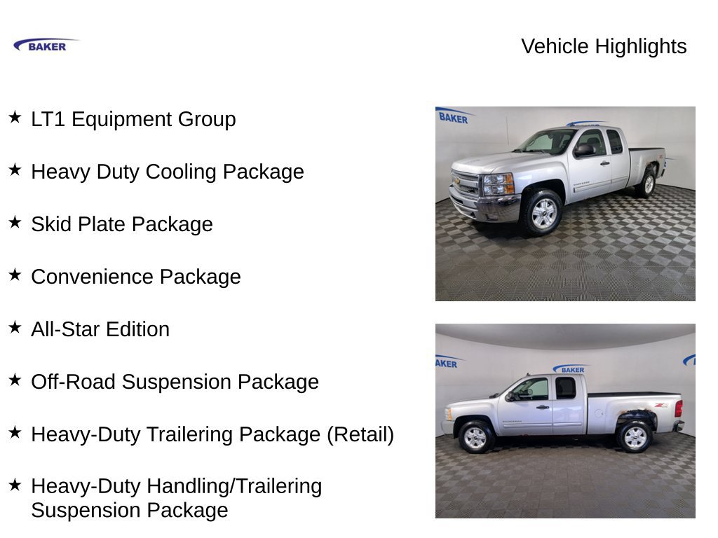 Used 2013 Chevrolet Silverado 1500 LT w/ All-Star Edition AWD/4WD image 4