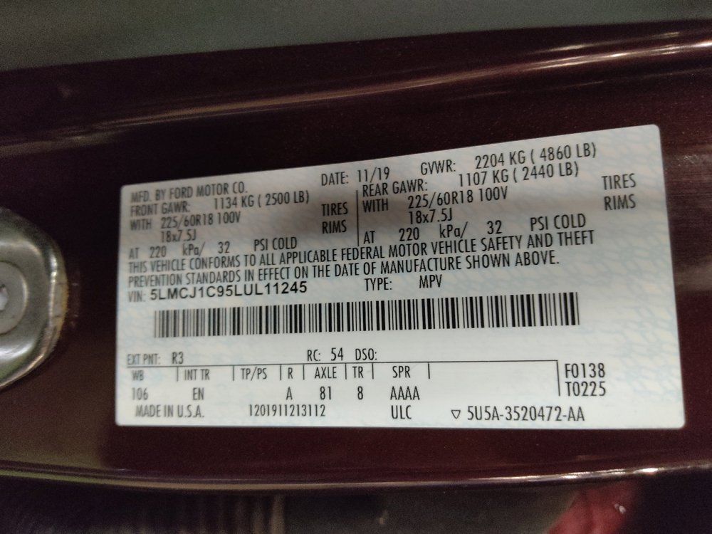 Used 2020 Lincoln Corsair FWD w/ Equipment Group 101A image 33