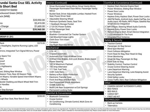 New 2026 Hyundai Santa Cruz SEL AWD/4WD image 10