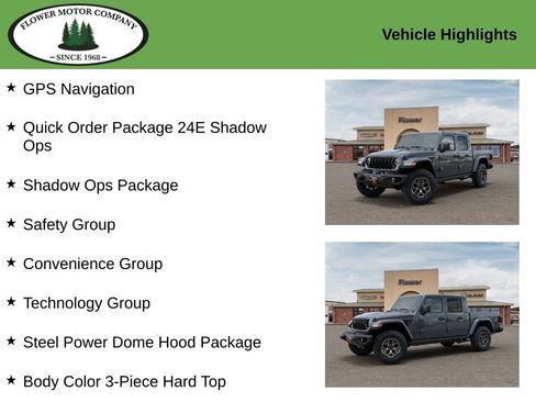 New 2026 Jeep Gladiator Rubicon AWD/4WD image 2
