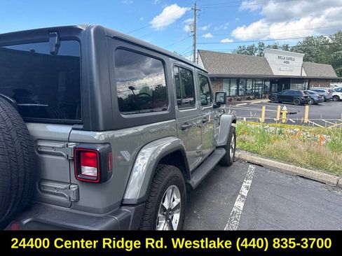 Used 2021 Jeep Wrangler Unlimited Sahara AWD/4WD image 7