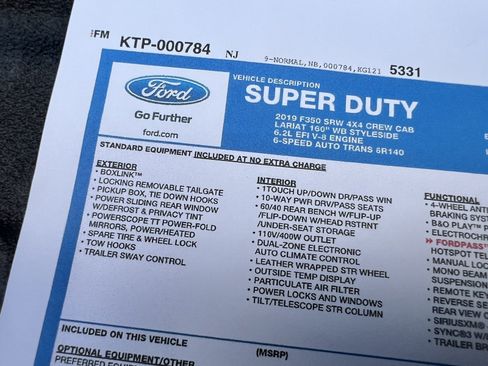 Used 2019 Ford F350 Lariat AWD/4WD image 29