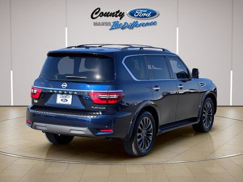 Used 2024 Nissan Armada Platinum w/ Captain's Chairs Package RWD image 9
