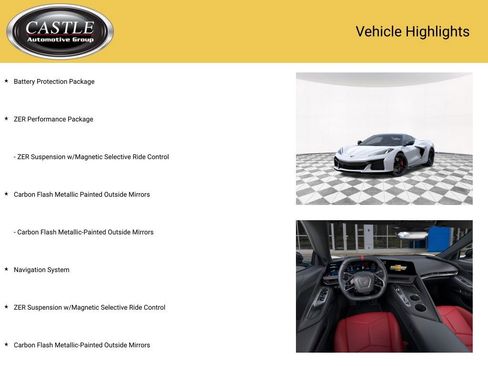 New 2026 Chevrolet Corvette E-Ray w/ ZER Performance Package image 3