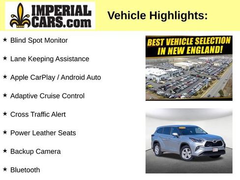 Used 2024 Toyota Highlander LE AWD/4WD image 3