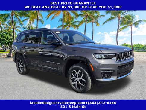 New 2025 Jeep Grand Cherokee L Limited RWD image 1