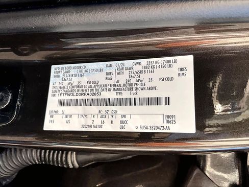 Used 2024 Ford F150 XLT w/ Equipment Group 302A MID image 36