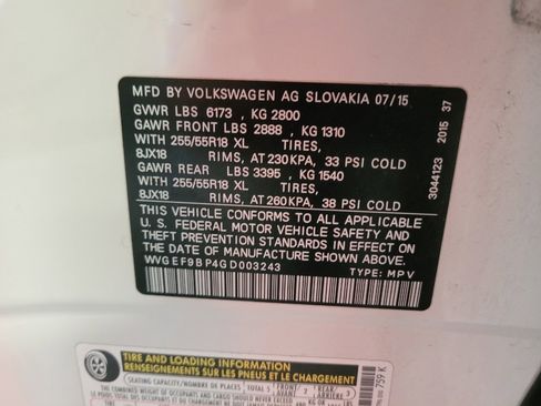 Used 2016 Volkswagen Touareg Sport image 33