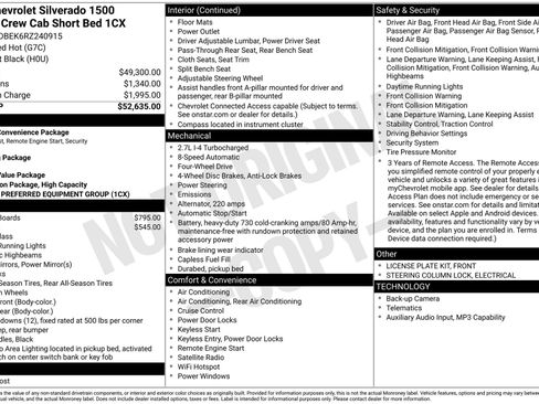 Used 2024 Chevrolet Silverado 1500 Custom AWD/4WD image 31