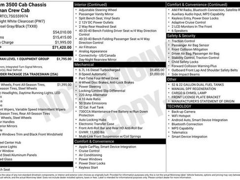New 2025 RAM 3500 Tradesman image 32