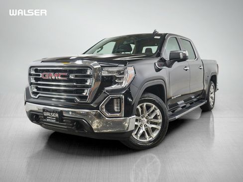 Used 2019 GMC Sierra 1500 SLT w/ Driver Alert Package I AWD/4WD image 1