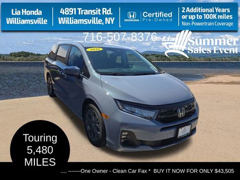 Certified 2026 Honda Odyssey Touring image 1