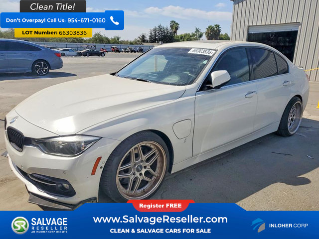 Used 2017 BMW 330e RWD image 1
