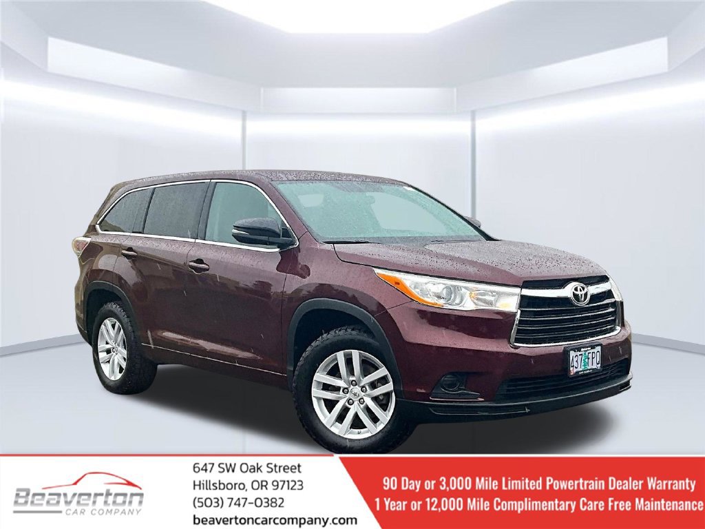 Used 2014 Toyota Highlander LE FWD 360° Tour