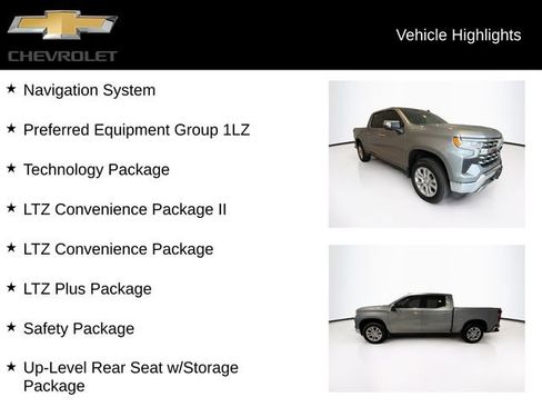 Used 2023 Chevrolet Silverado 1500 LTZ w/ Technology Package AWD/4WD image 5