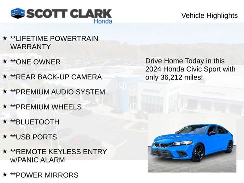 Used 2024 Honda Civic Sport image 11