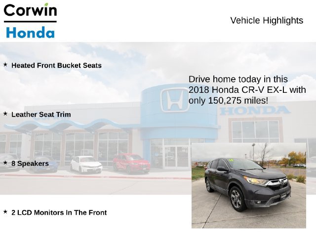 Used 2018 Honda CR-V EX-L image 6