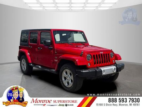 Used 2014 Jeep Wrangler Unlimited Sahara w/ Connectivity Group AWD/4WD image 1