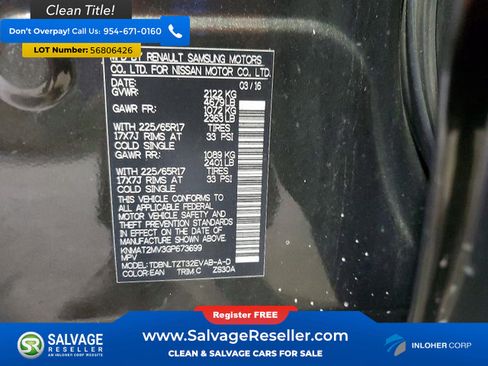 Used 2016 Nissan Rogue SV w/ SV Premium Package AWD/4WD image 17