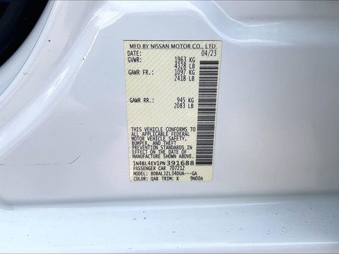 Used 2023 Nissan Altima 2.5 SL FWD image 21