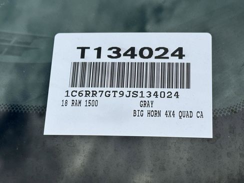 Used 2018 RAM 1500 Big Horn AWD/4WD image 15