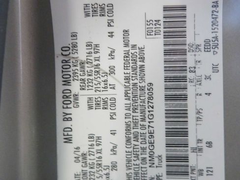 Used 2016 Ford Transit Connect XL image 63