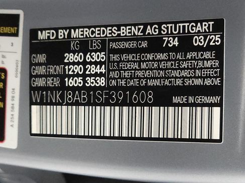 Used 2025 Mercedes-Benz GLC 63 AMG S image 39