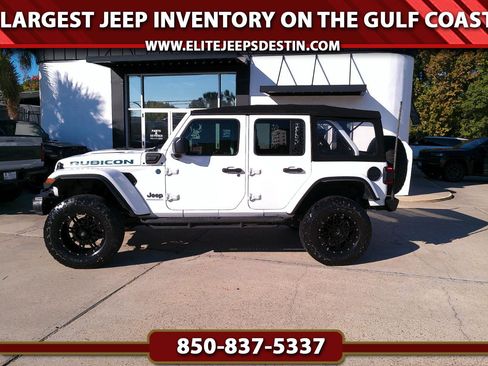 Used 2023 Jeep Wrangler Unlimited Rubicon 4xe w/ Cold Weather Group image 1