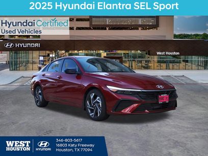 Certified 2025 Hyundai Elantra Sport