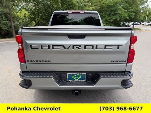 Certified 2025 Chevrolet Silverado 1500 Custom w/ Turbomax Blackout Package AWD/4WD image 6