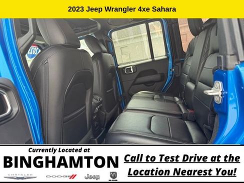 Used 2023 Jeep Wrangler Unlimited Sahara w/ Cold Weather Group AWD/4WD image 19