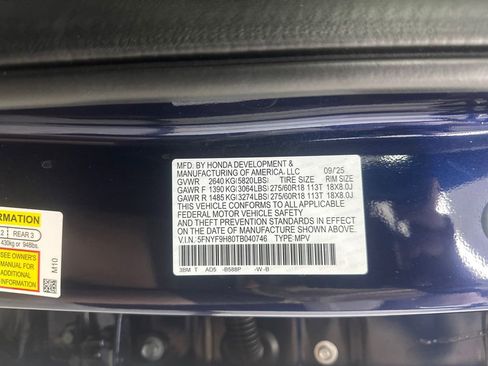 New 2026 Honda Passport TrailSport Elite image 38