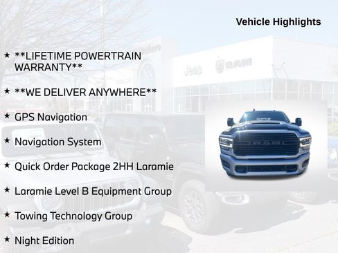 Used 2024 RAM 2500 Laramie w/ Night Edition image 5