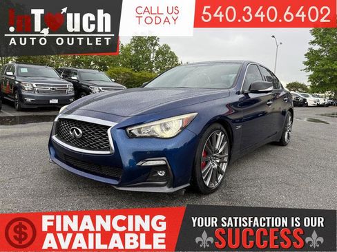Used 2018 INFINITI Q50 Red Sport 400 image 1