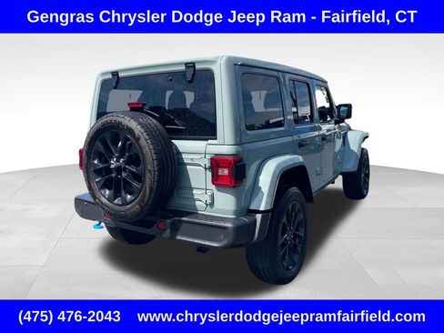 Used 2024 Jeep Wrangler Unlimited Sahara w/ Safety Group AWD/4WD image 7
