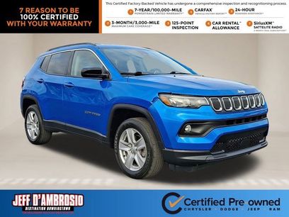Certified 2022 Jeep Compass Latitude w/ Convenience Group