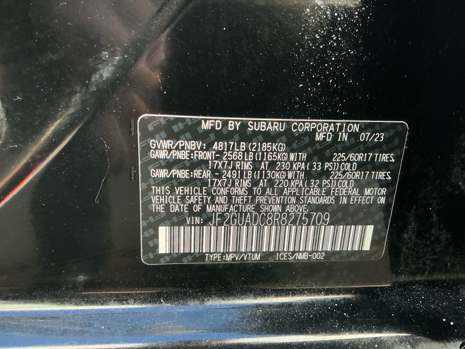Certified 2024 Subaru Crosstrek 2.0i Premium AWD/4WD image 13