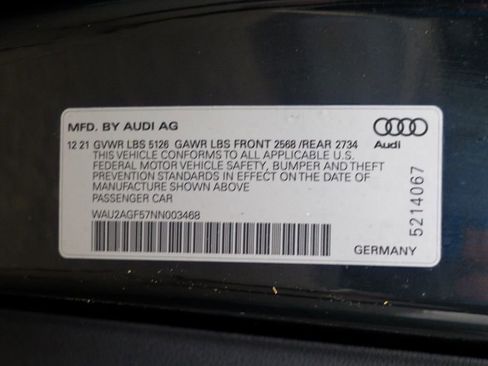 Used 2022 Audi A5 2.0T Premium image 57