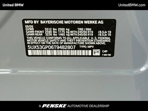 New 2026 BMW X3 xDrive30i w/ M Sport Package AWD/4WD image 14