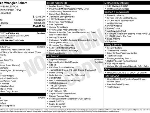 Used 2017 Jeep Wrangler Sahara w/ Connectivity Group image 3