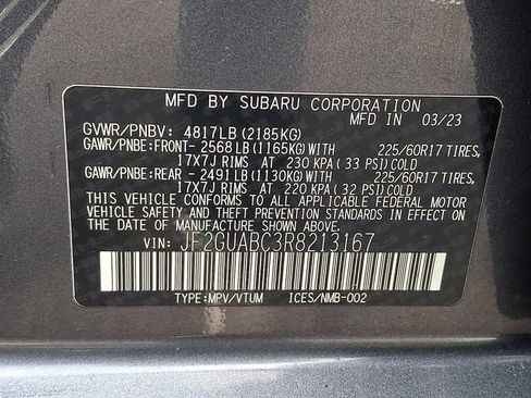 Used 2024 Subaru Crosstrek 2.0i AWD/4WD image 26